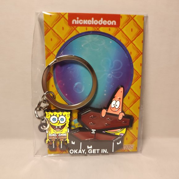 Spongebob Squarepants Official Metal Keychain - Picture 6 of 6